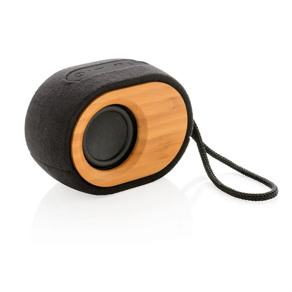 Eco-Friendly Bamboo X Wireless Speaker: Sustainable Design, 8-Hour Playtime, Bluetooth 4.2 - Gomix Brands Outlet